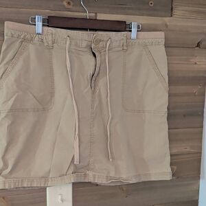 Everyday Drawstring Tan Women's Shorts